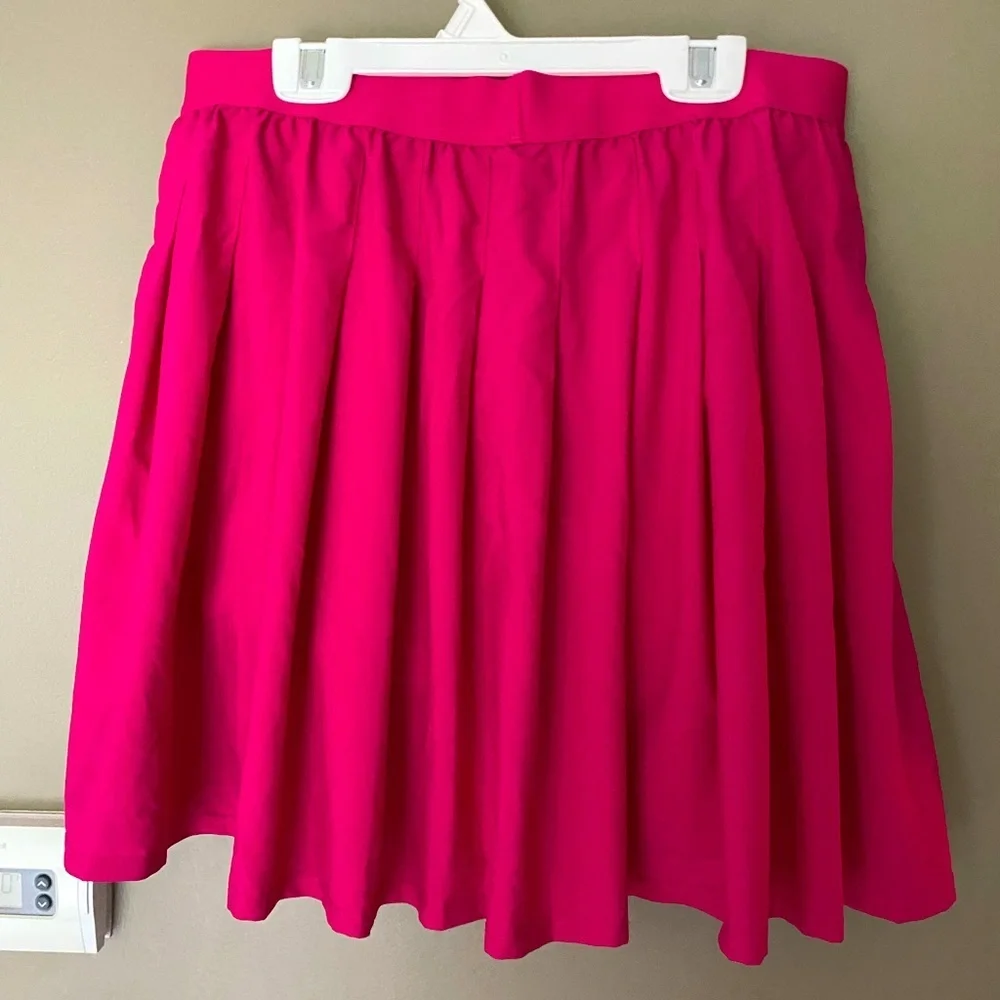 ALO •RARE• Varsity Tennis Skirt Skort - Magenta Crush Size Large
